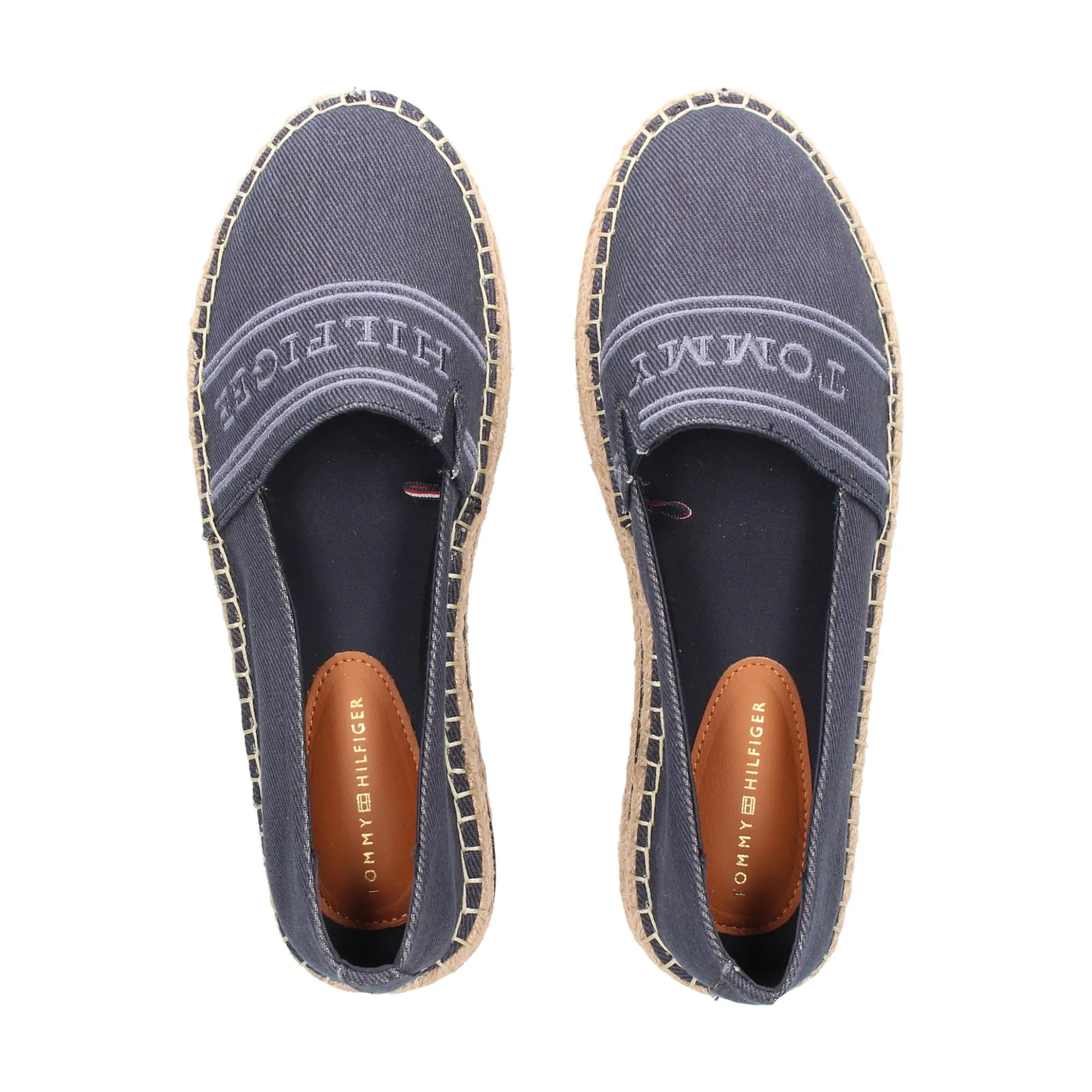 TOMMY HILFIGER Alpargatas de Mujer FW0FW08543 DW6 SPACE BLUE