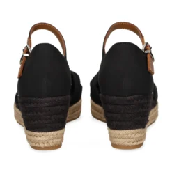 TOMMY HILFIGER Alpargatas de Mujer FW0FW04785 BDS BLACK