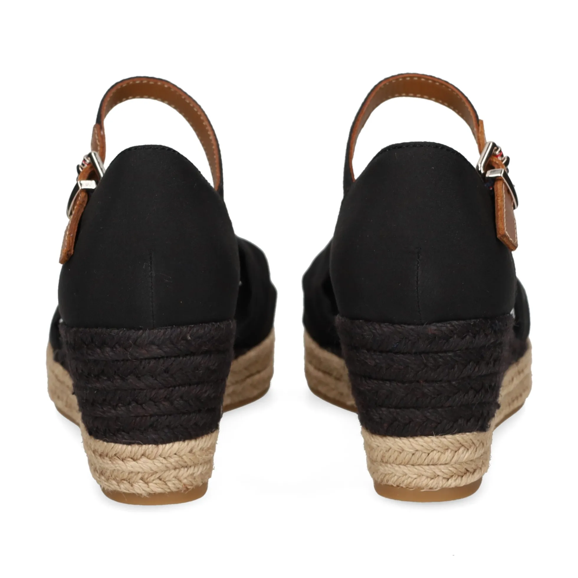 TOMMY HILFIGER Alpargatas de Mujer FW0FW04785 BDS BLACK