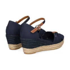 TOMMY HILFIGER Alpargatas de Mujer FW0FW04785 DW6 SPACE BLUE