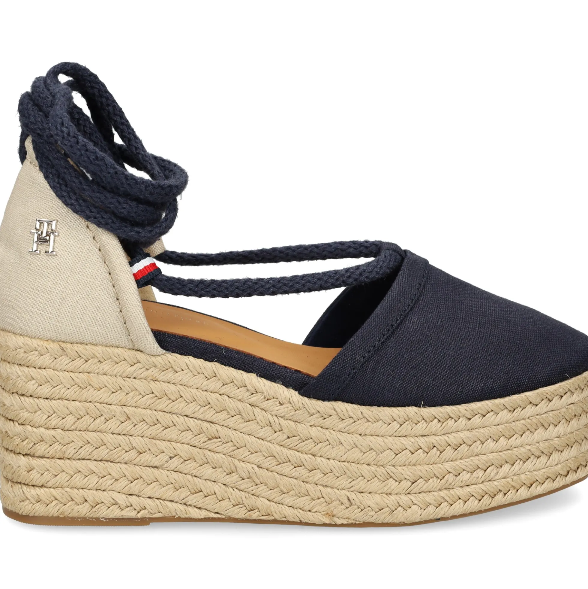 TOMMY HILFIGER Alpargatas de Mujer FW0FW07746 DW6 SPACE BLUE