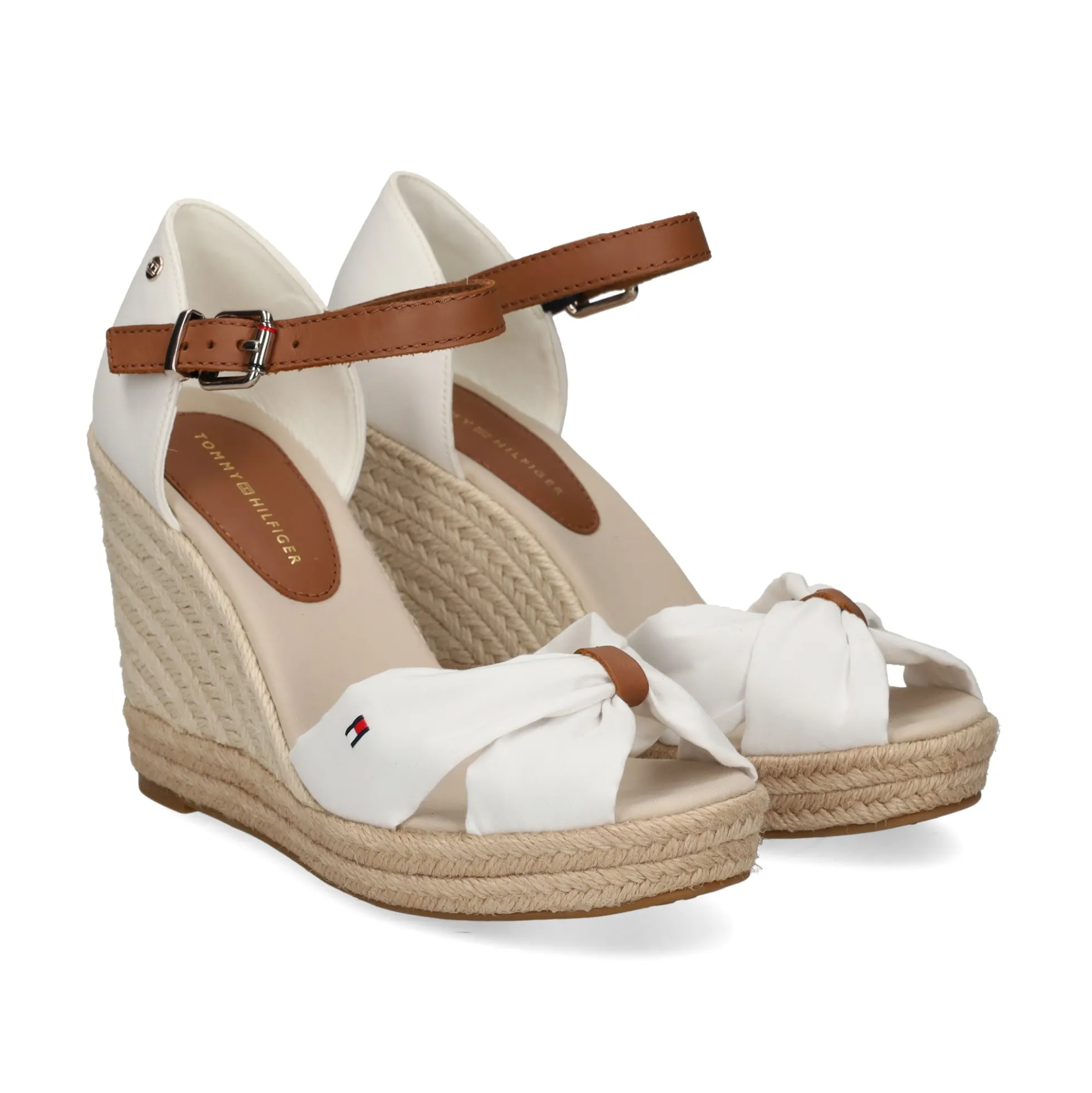 TOMMY HILFIGER Alpargatas de Mujer FW0FW04784 YBL ECRU