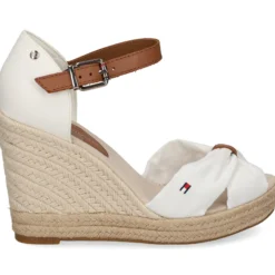 TOMMY HILFIGER Alpargatas de Mujer FW0FW04784 YBL ECRU