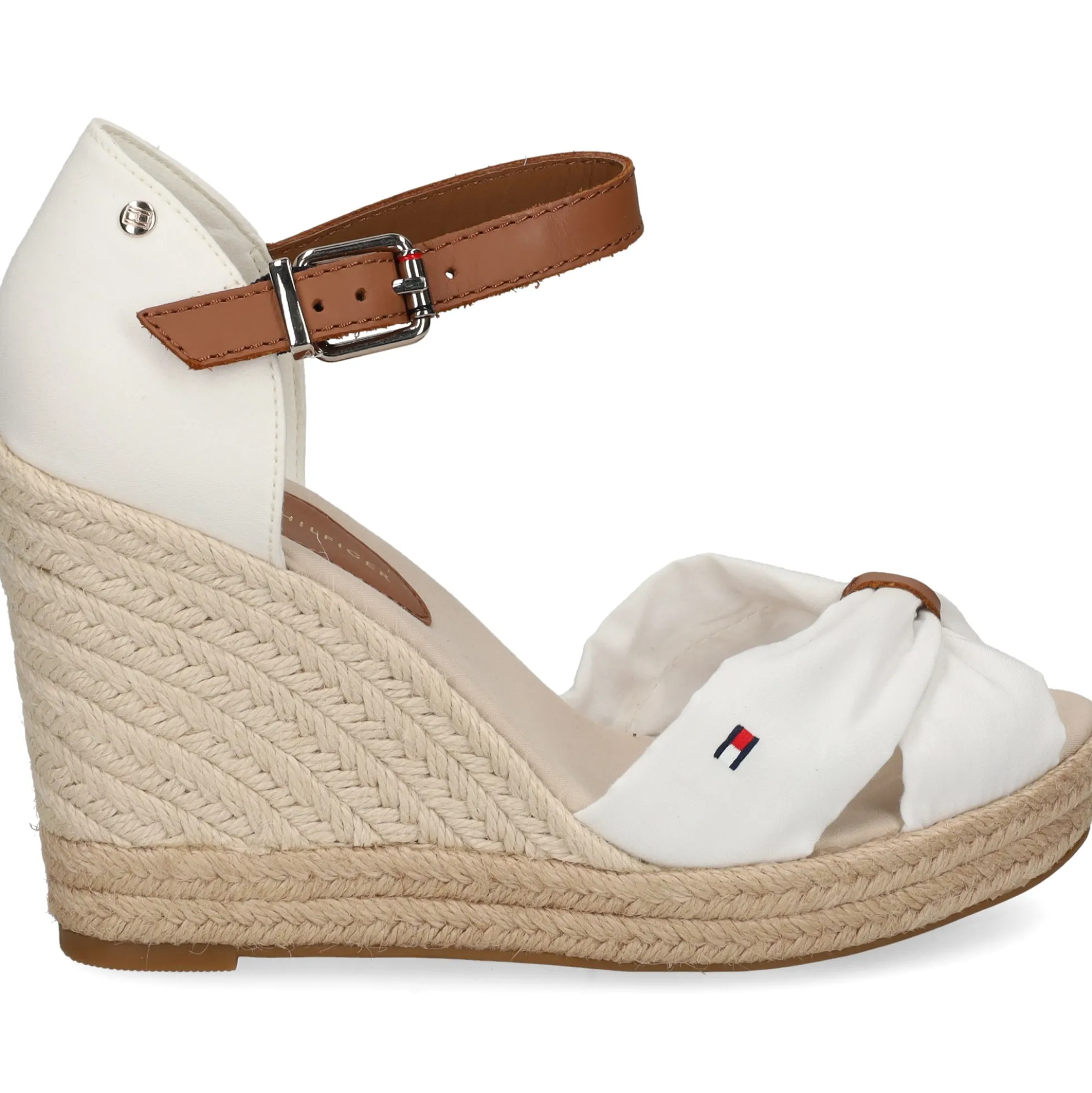 TOMMY HILFIGER Alpargatas de Mujer FW0FW04784 YBL ECRU