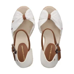TOMMY HILFIGER Alpargatas de Mujer FW0FW04784 YBL ECRU