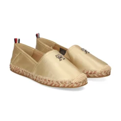 TOMMY HILFIGER Alpargatas de Mujer FW0FW07694 0HS GOLD