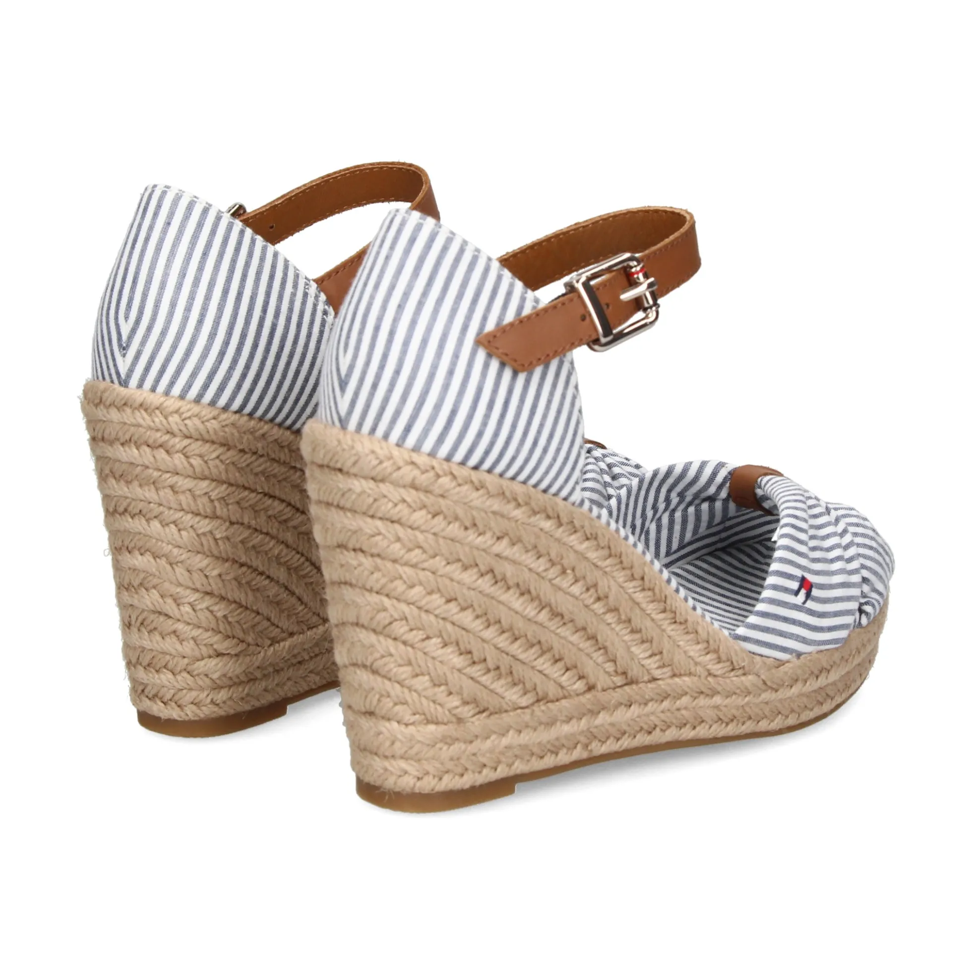 TOMMY HILFIGER Alpargatas de Mujer FW0FW07160 0G5 SEERSUCKER/