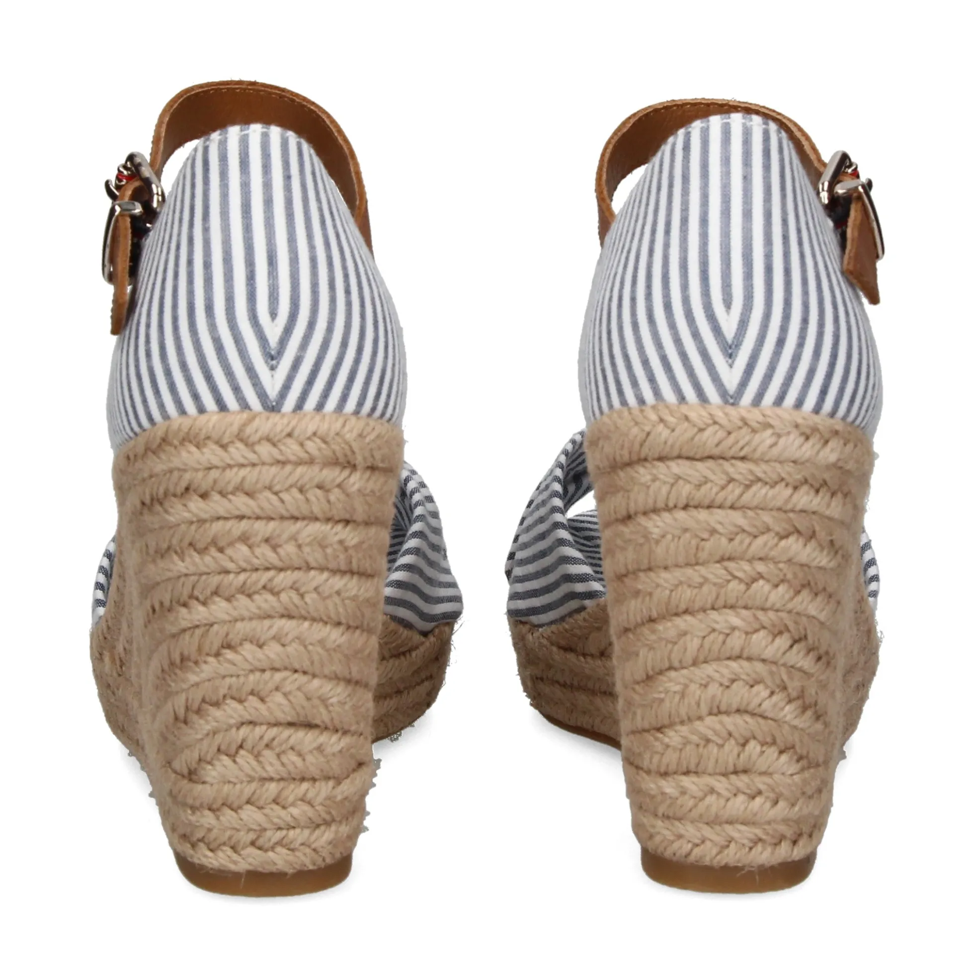 TOMMY HILFIGER Alpargatas de Mujer FW0FW07160 0G5 SEERSUCKER/