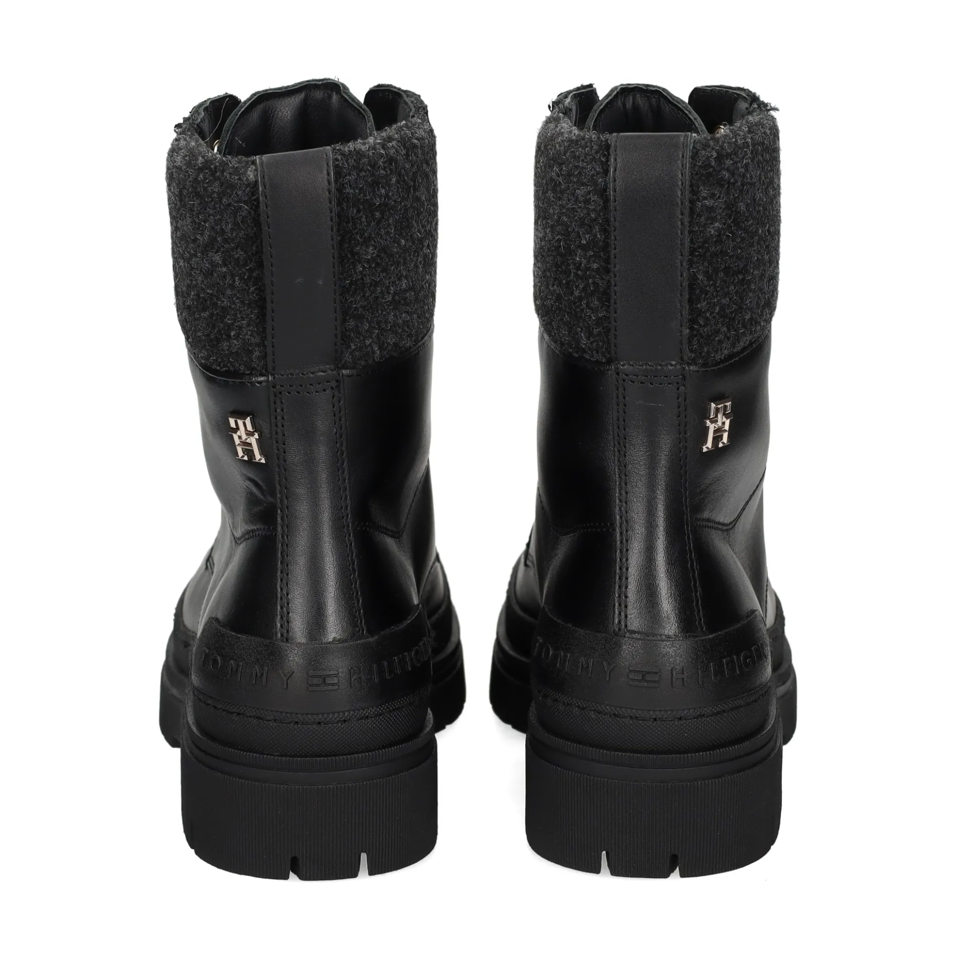 TOMMY HILFIGER Botines planos de Mujer FW0FW07500 BDS BLACK
