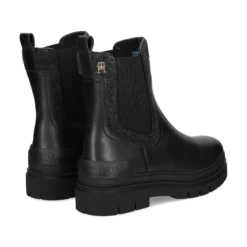 TOMMY HILFIGER Botines planos de Mujer FW0FW07655 BDS BLACK