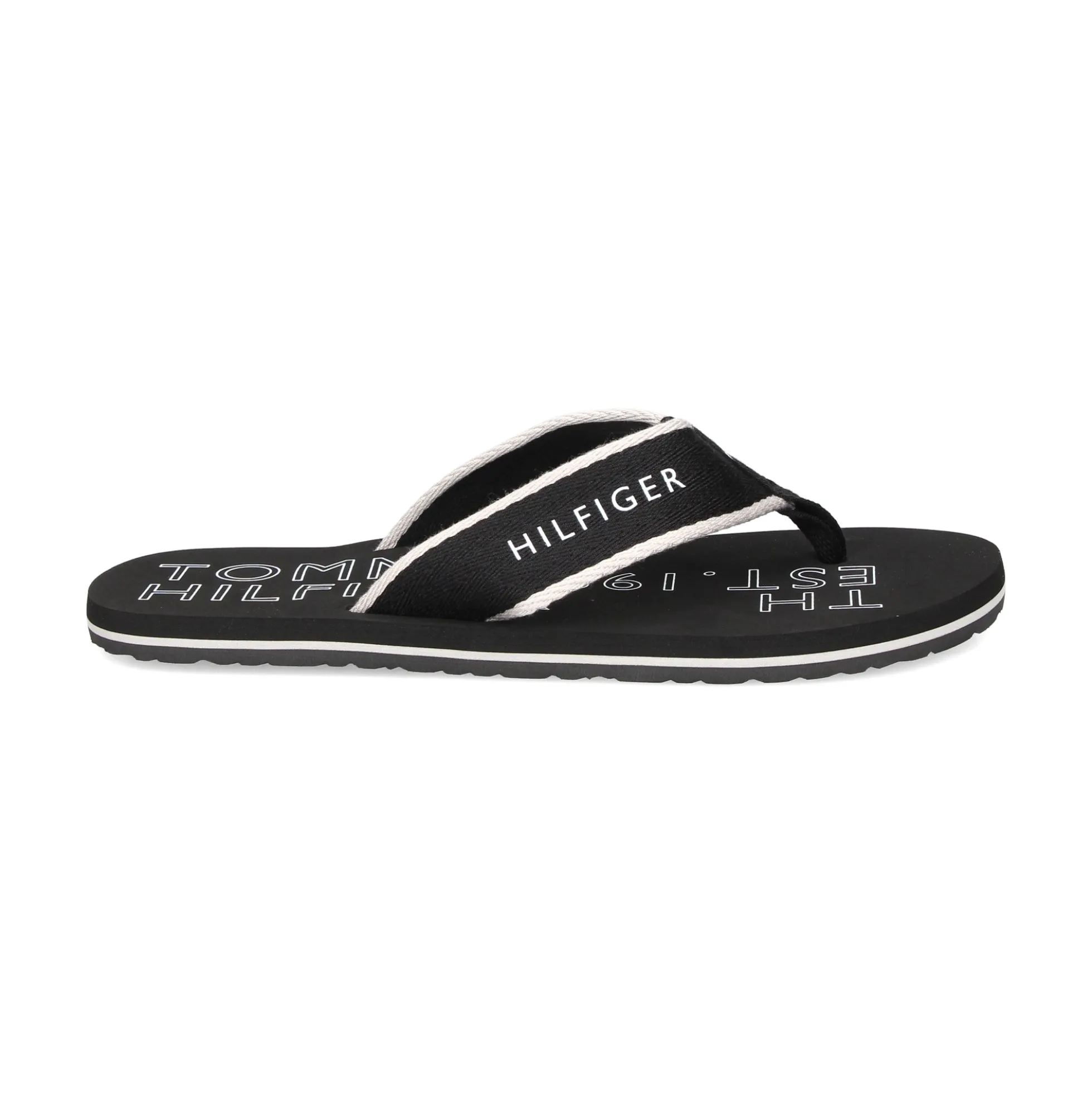 TOMMY HILFIGER Chanclas de Hombre FM0FM04469 BDS BLACK