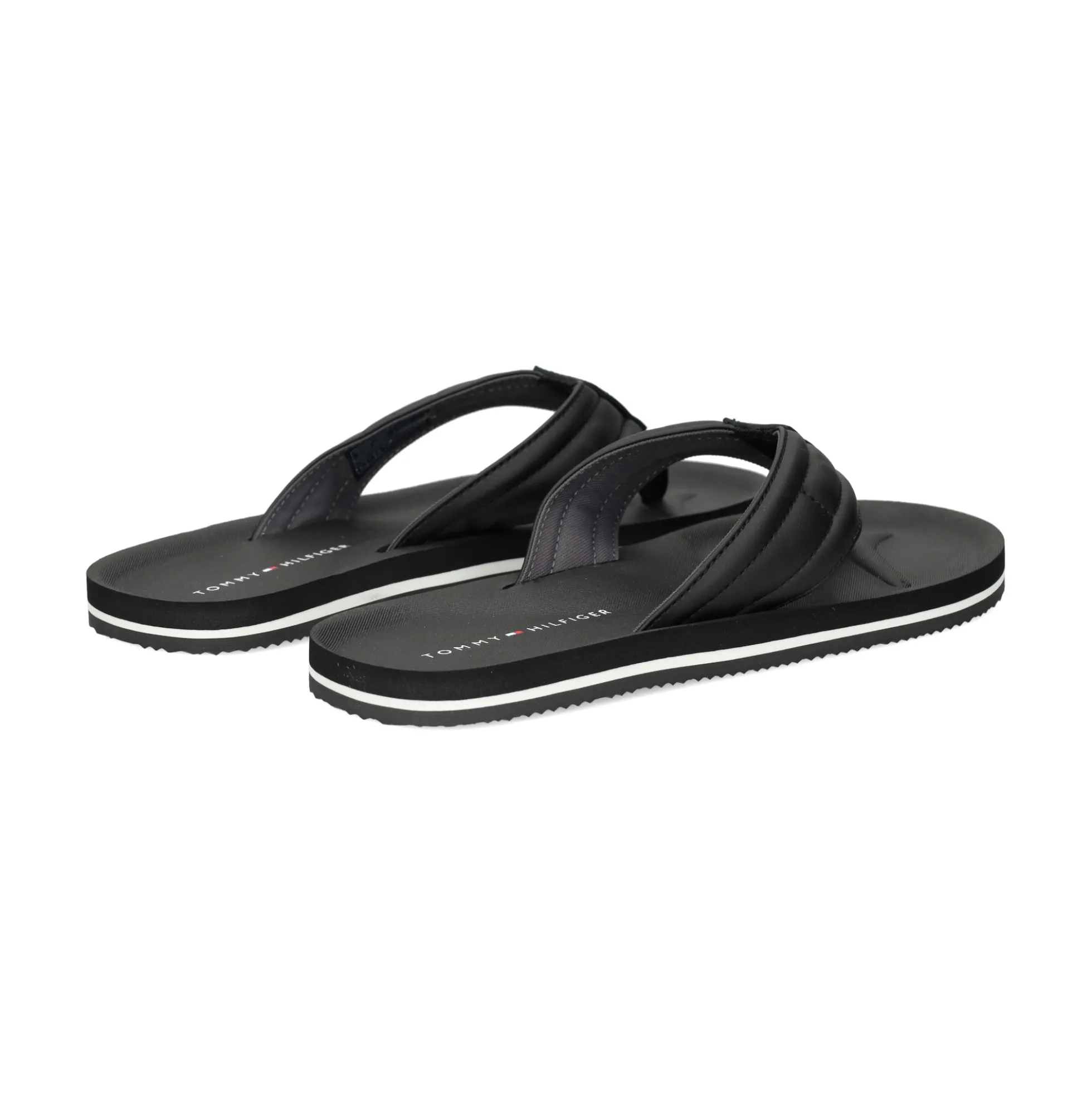 TOMMY HILFIGER Chanclas de Hombre FM0FM05801 BDS NEGRO