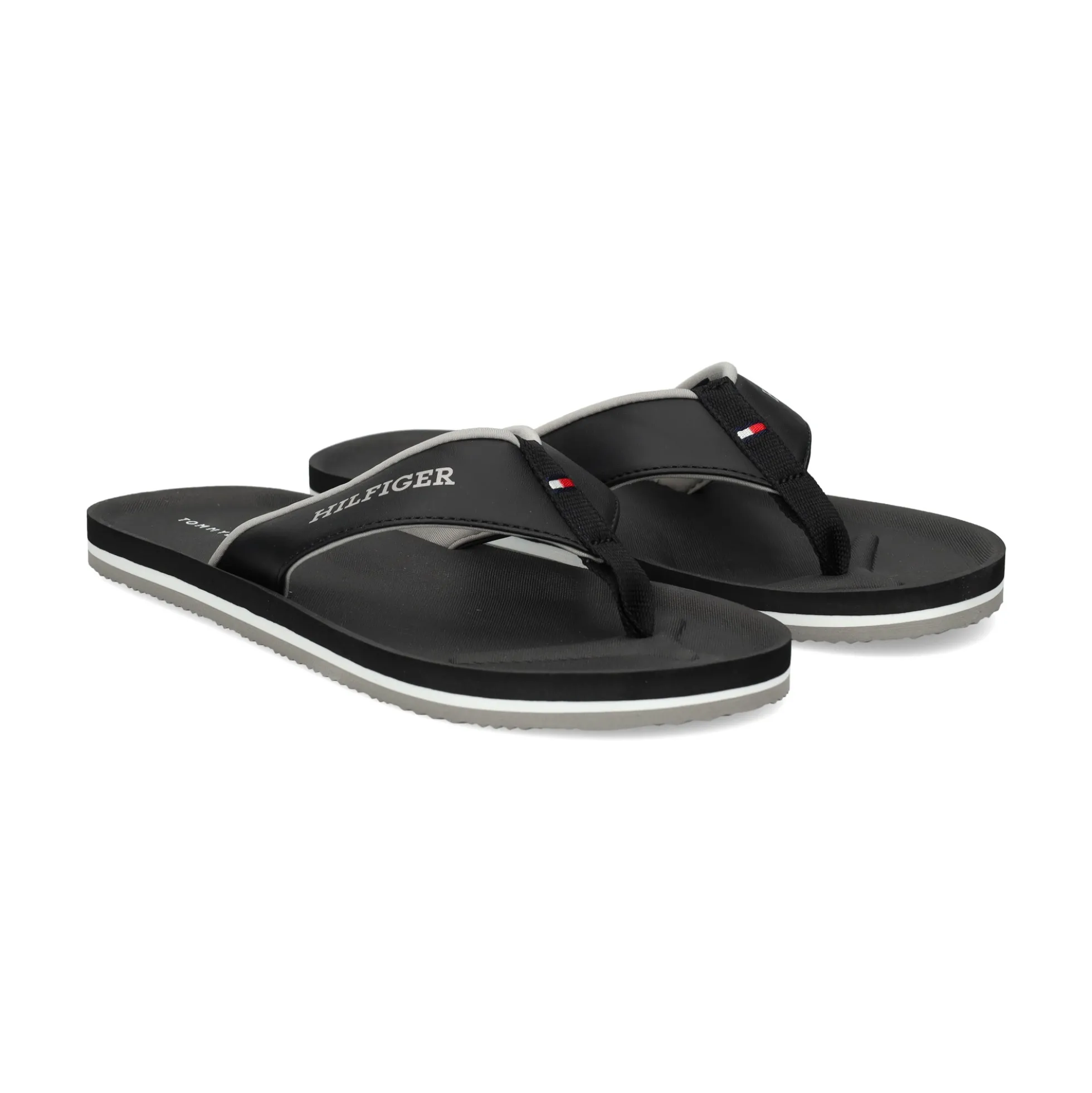 TOMMY HILFIGER Chanclas de Hombre FM0FM05029 BDS BLACK