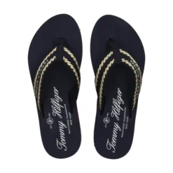 TOMMY HILFIGER Chanclas de Mujer FW0FW07581 DW6 SPACE BLUE