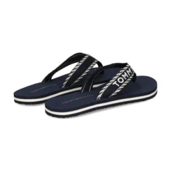 TOMMY HILFIGER Chanclas de Mujer FW0FW07143 DW6 SPACE BLUE