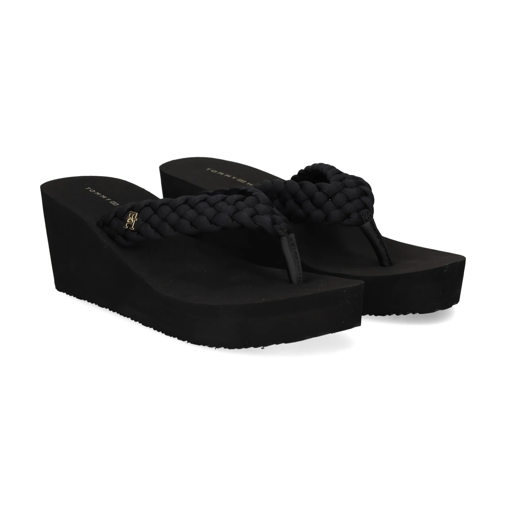 TOMMY HILFIGER Chanclas de Mujer FW0FW09198 BDS NEGRO