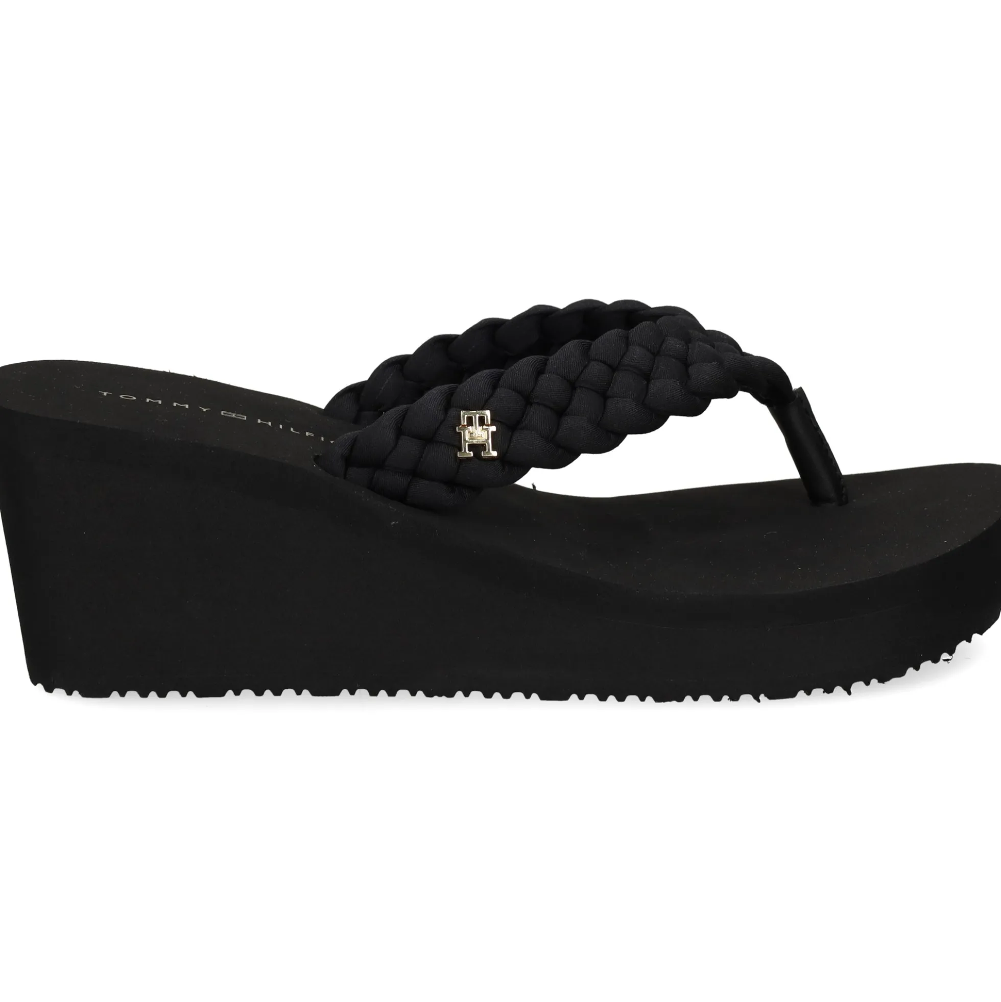 TOMMY HILFIGER Chanclas de Mujer FW0FW09198 BDS NEGRO
