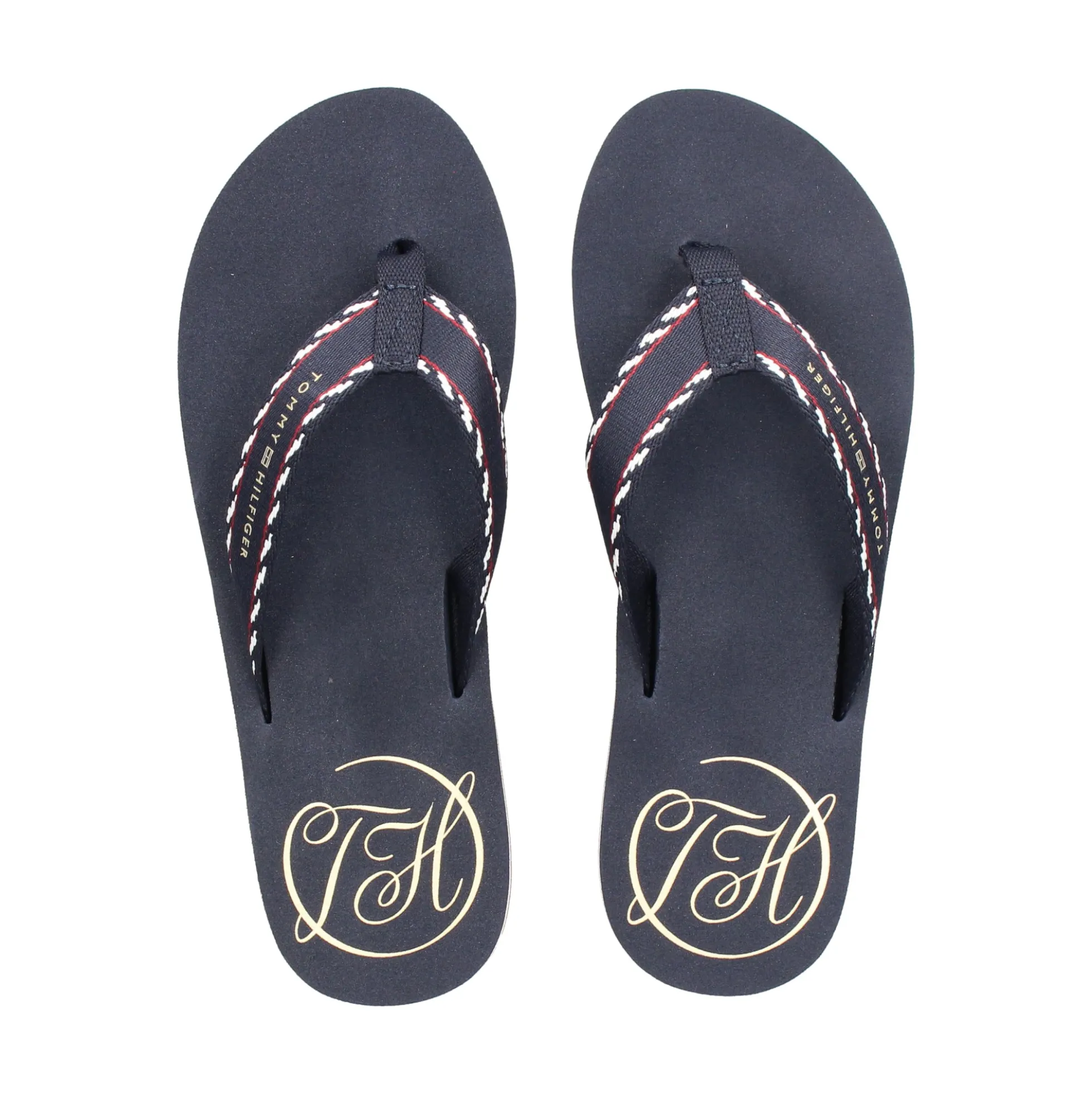 TOMMY HILFIGER Chanclas de Mujer FW0FW09038 DW6 SPACE BLUE