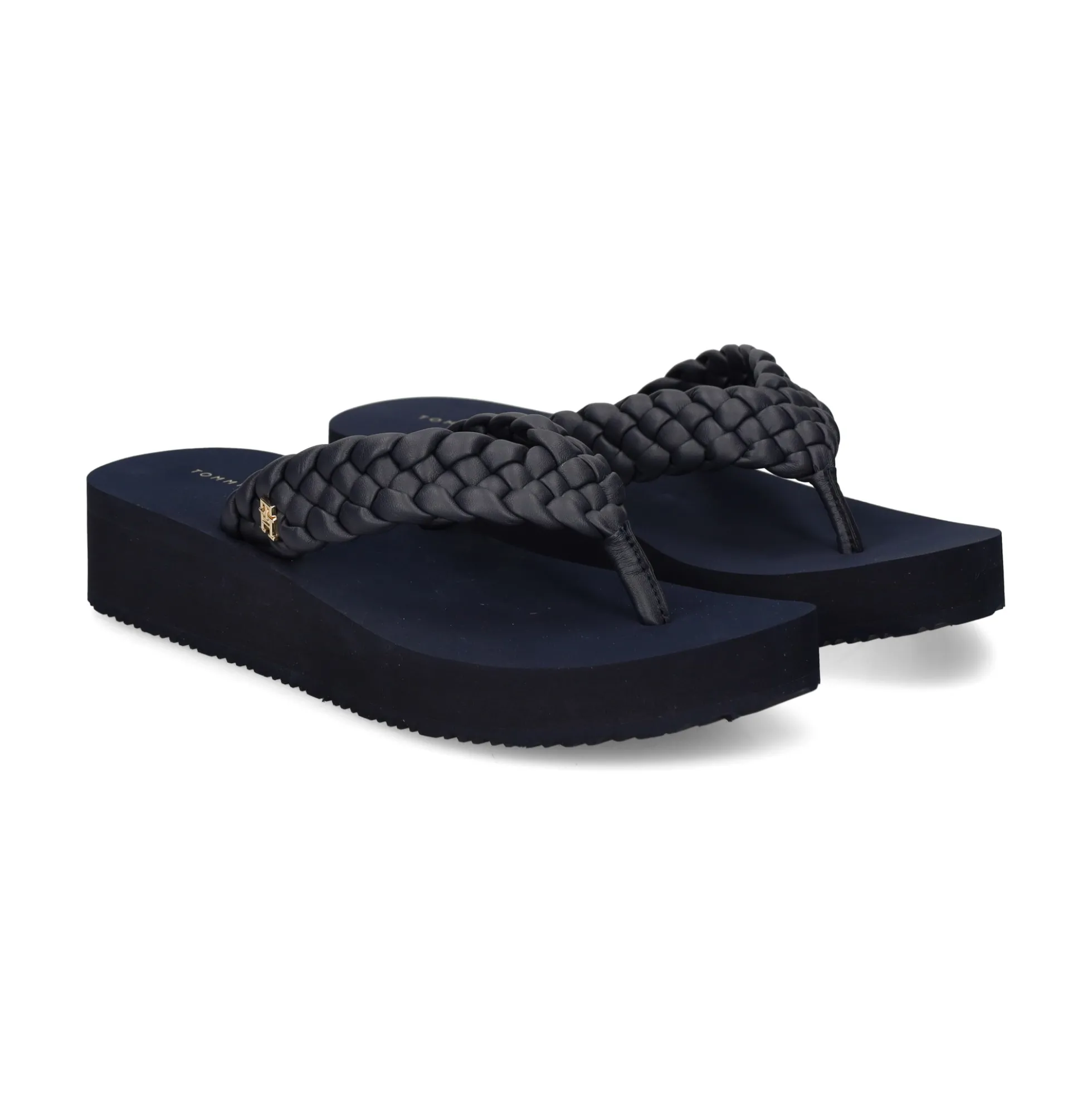 TOMMY HILFIGER Chanclas de Mujer FW0FW09037 DW6 SPACE BLUE