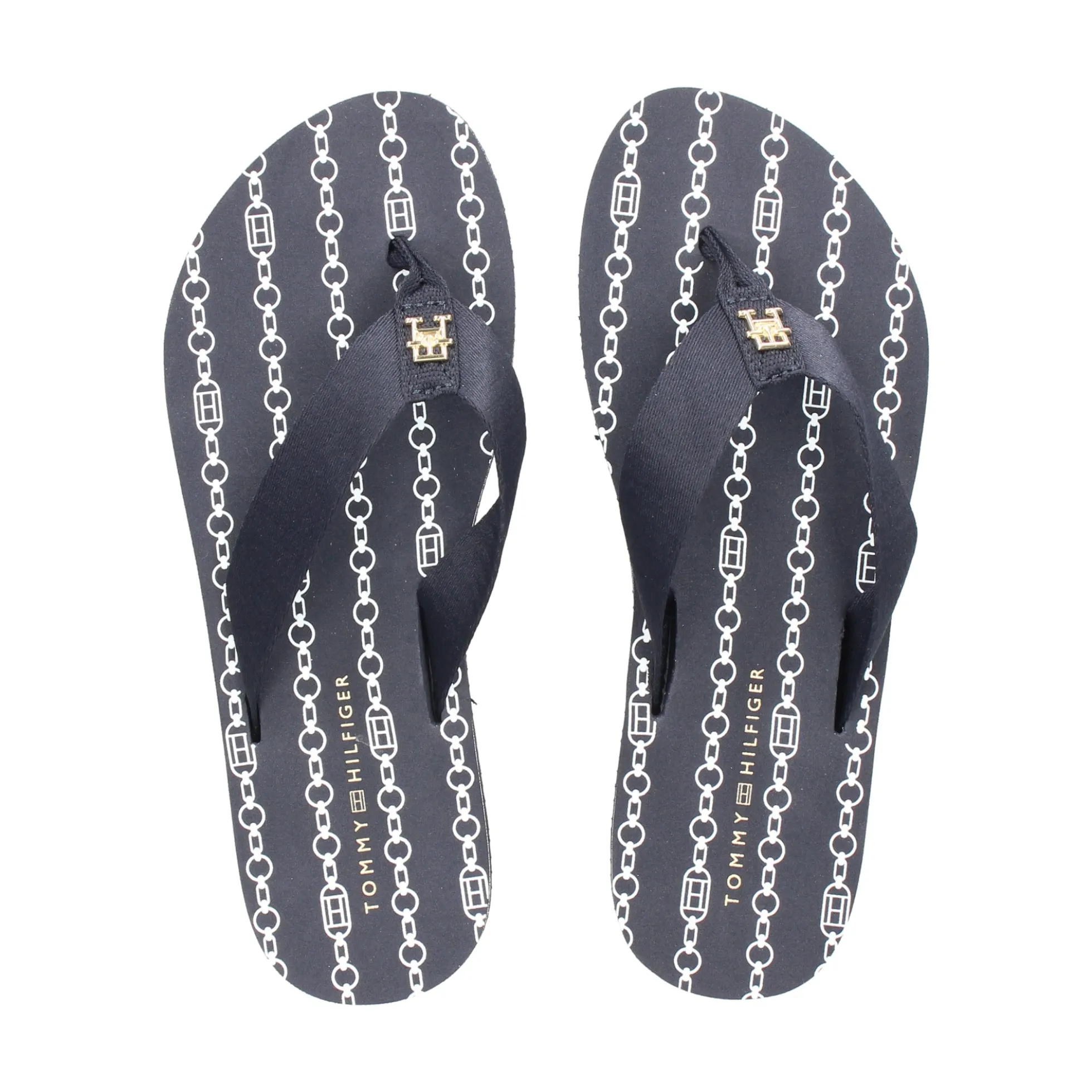 TOMMY HILFIGER Chanclas de Mujer FW0FW08514 DW6 SPACE BLUE