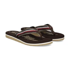 TOMMY HILFIGER Chanclas de Mujer FW0FW08142 HJT CHOCOLATE