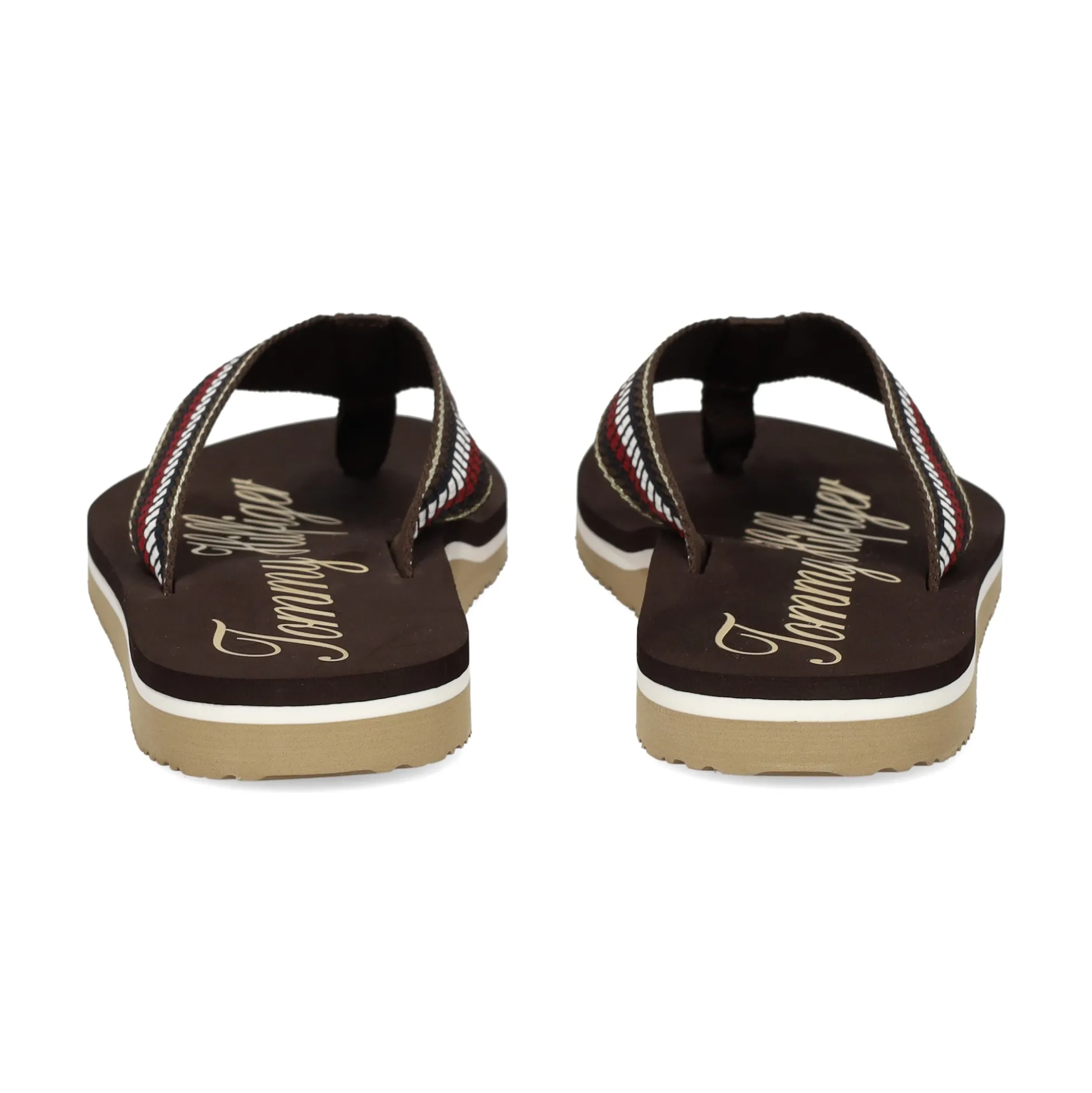 TOMMY HILFIGER Chanclas de Mujer FW0FW08142 HJT CHOCOLATE