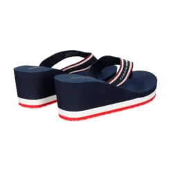 TOMMY HILFIGER Chanclas de Mujer FW0FW08012 DW6 SPACE BLUE