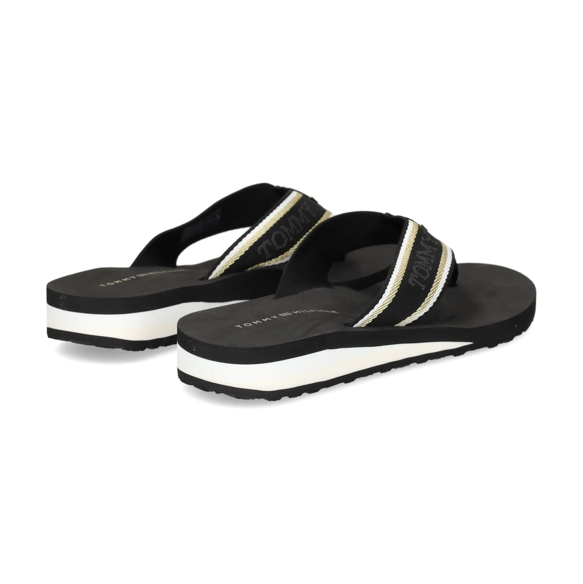 TOMMY HILFIGER Chanclas de Mujer FW0FW08015 BDS BLACK