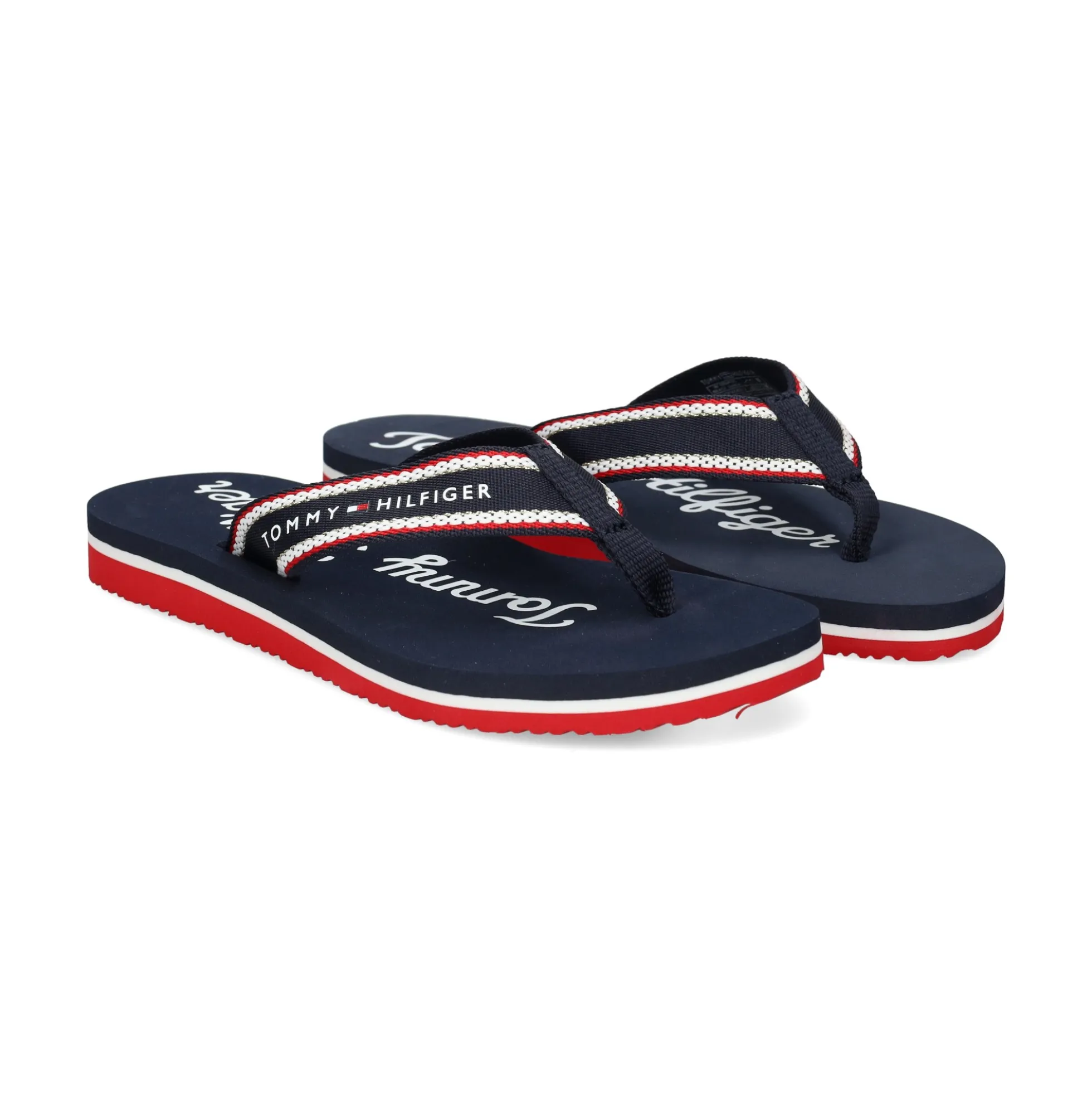 TOMMY HILFIGER Chanclas de Mujer FW0FW08013 DW6 SPACE BLUE