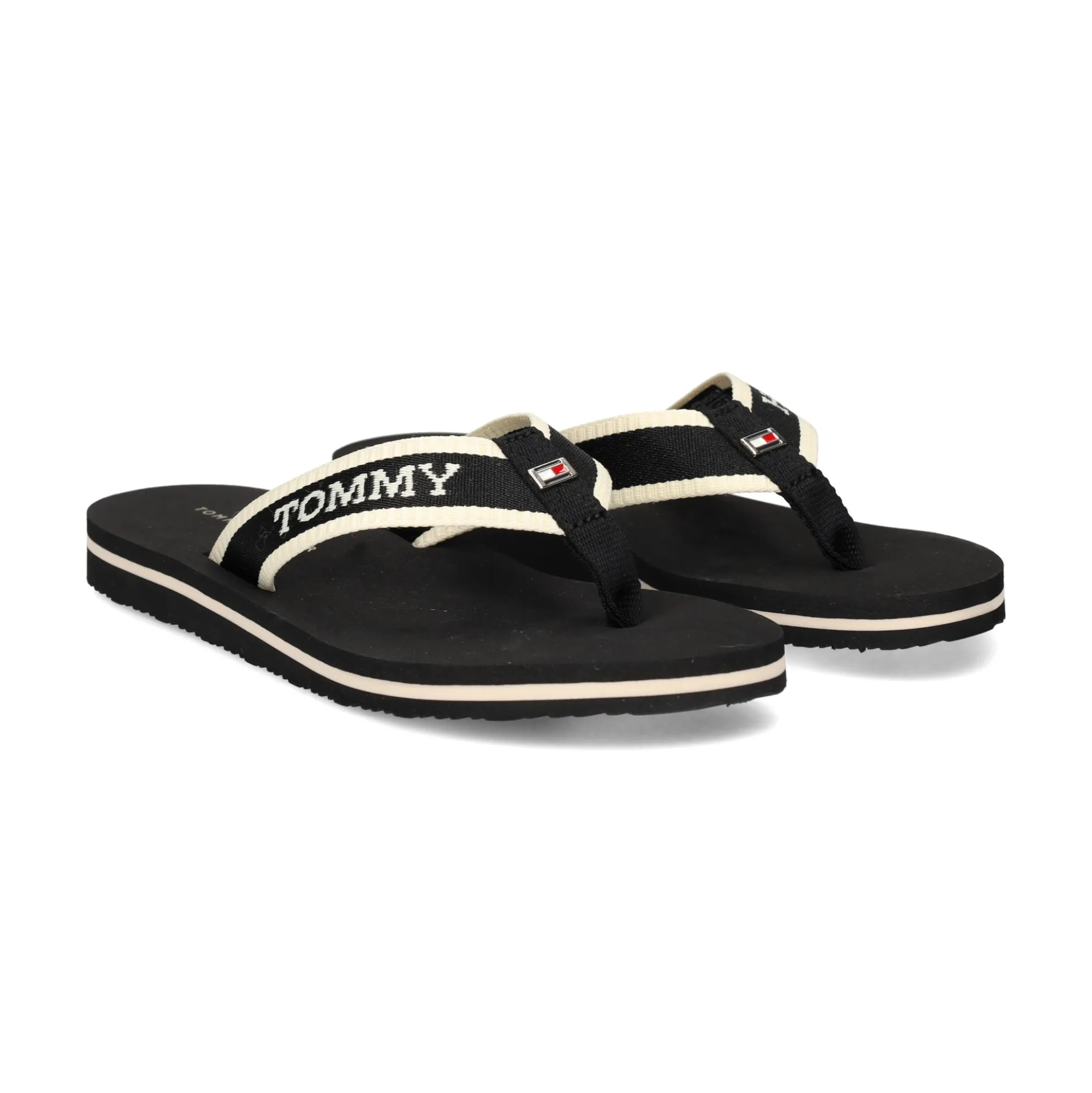 TOMMY HILFIGER Chanclas de Mujer FW0FW07859 BDS BLACK