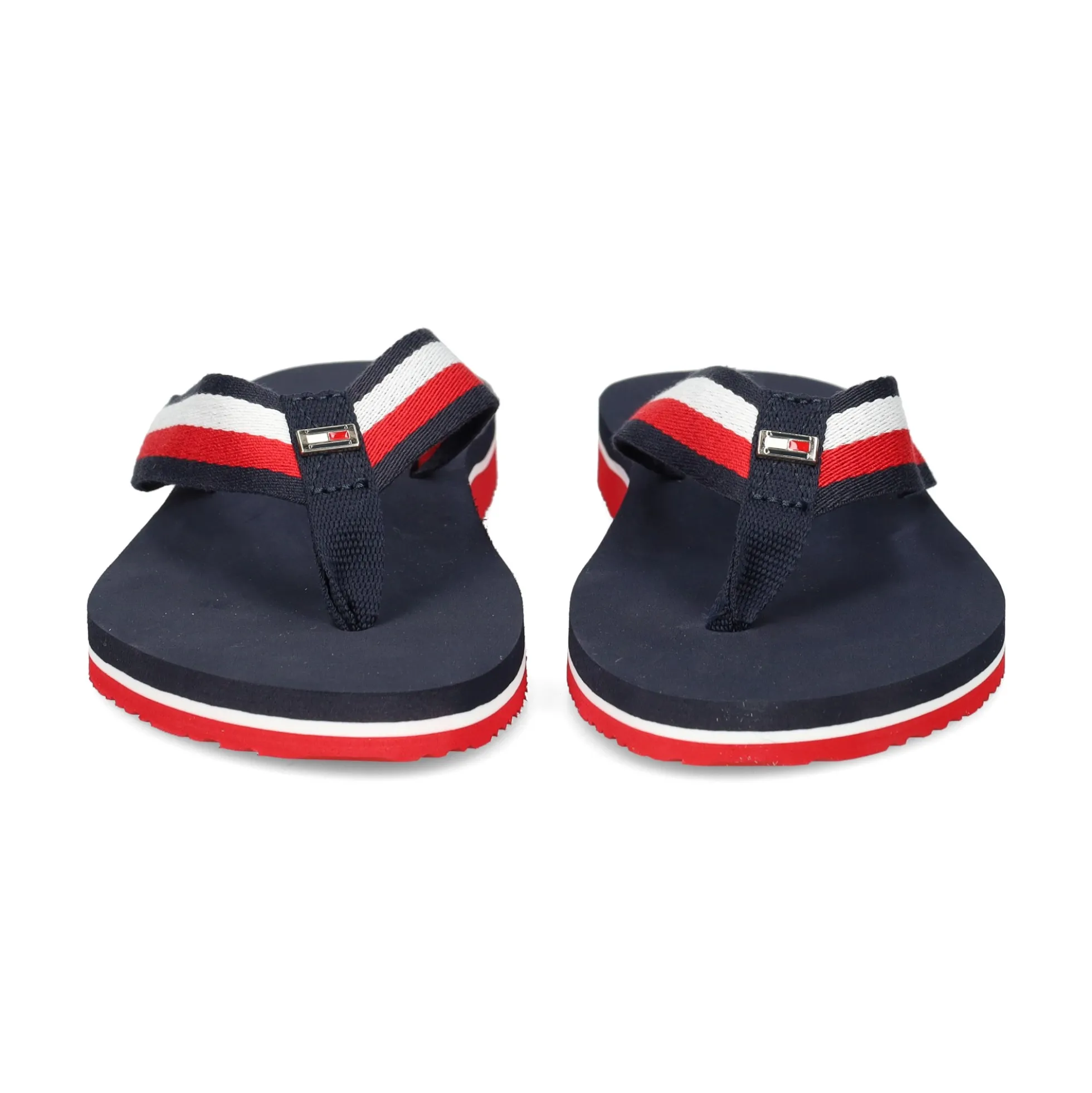 TOMMY HILFIGER Chanclas de Mujer FW0FW07986 0G0 RED WHITE B