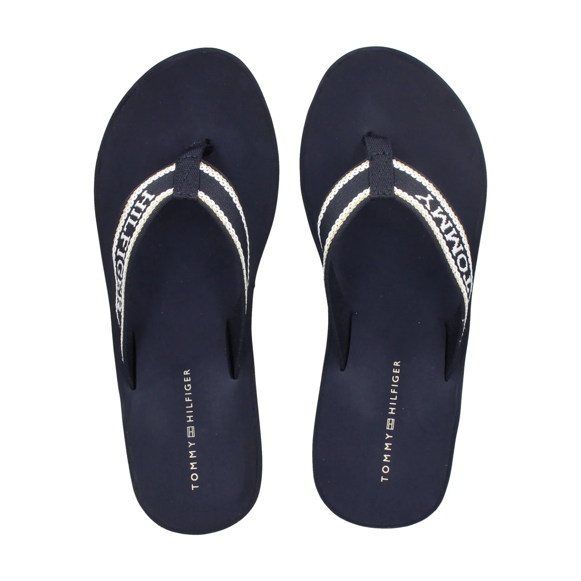 TOMMY HILFIGER Chanclas de Mujer FW0FW07903 DW6 SPACE BLUE