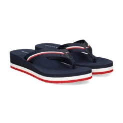 TOMMY HILFIGER Chanclas de Mujer FW0FW07821 DW6 SPACE BLUE