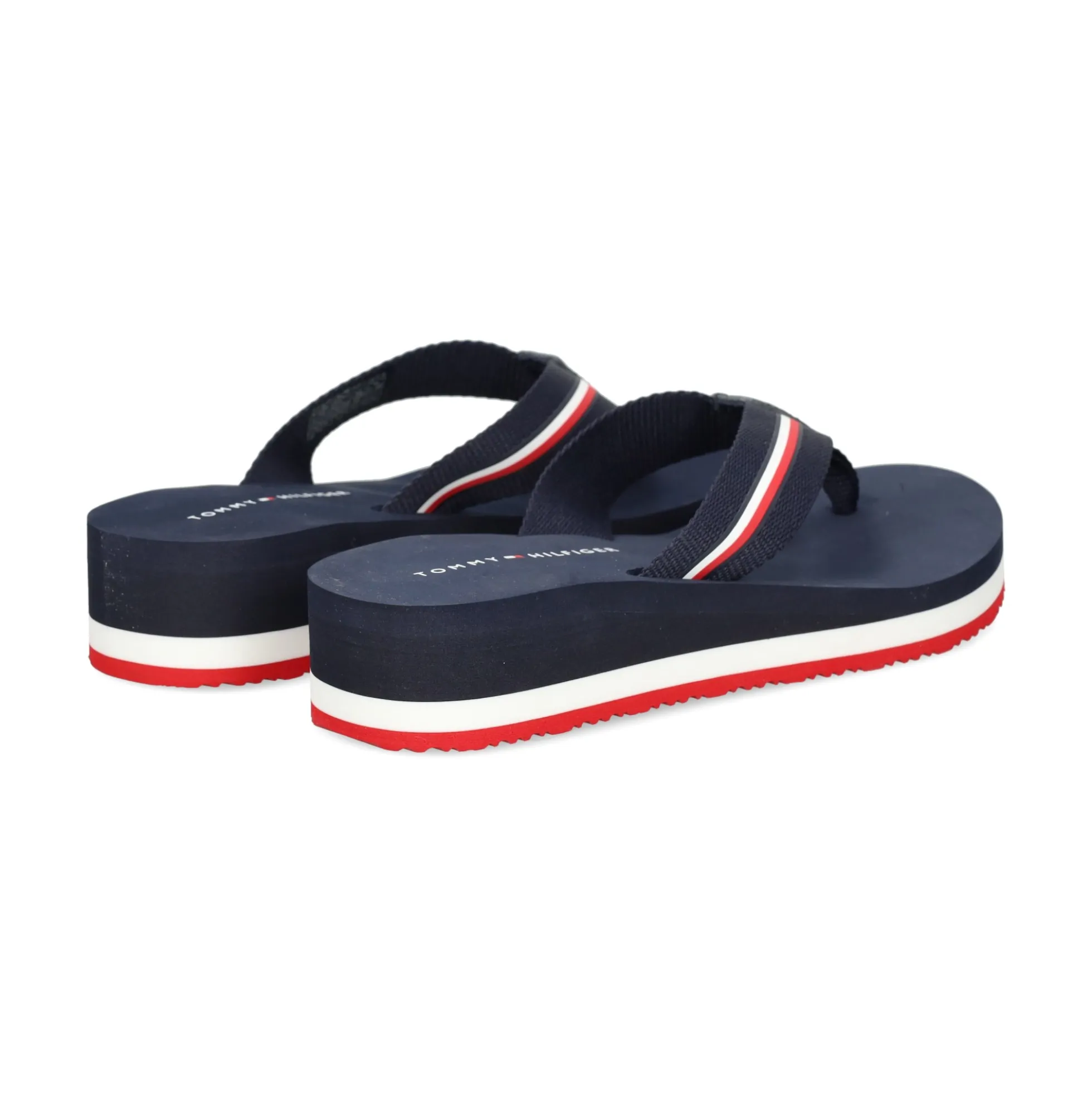 TOMMY HILFIGER Chanclas de Mujer FW0FW07821 DW6 SPACE BLUE