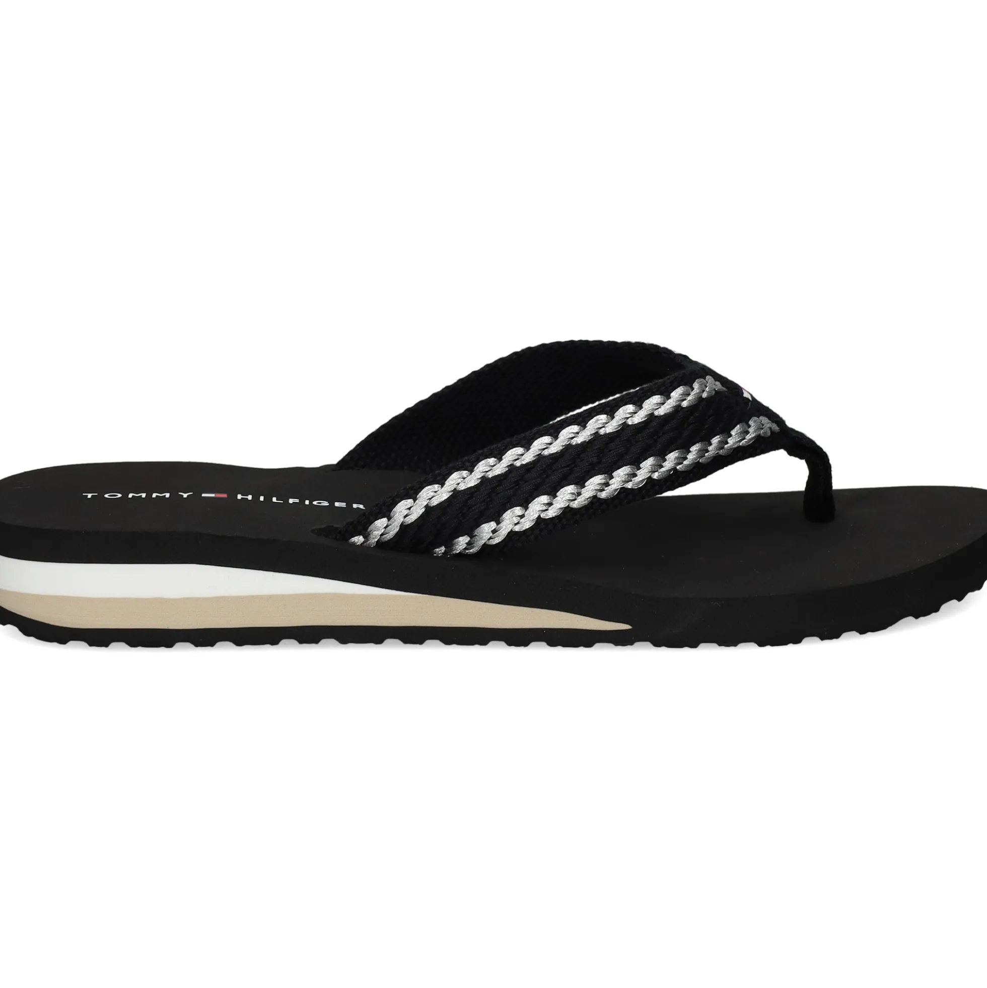 TOMMY HILFIGER Chanclas de Mujer FW0FW07588 BDS BLACK