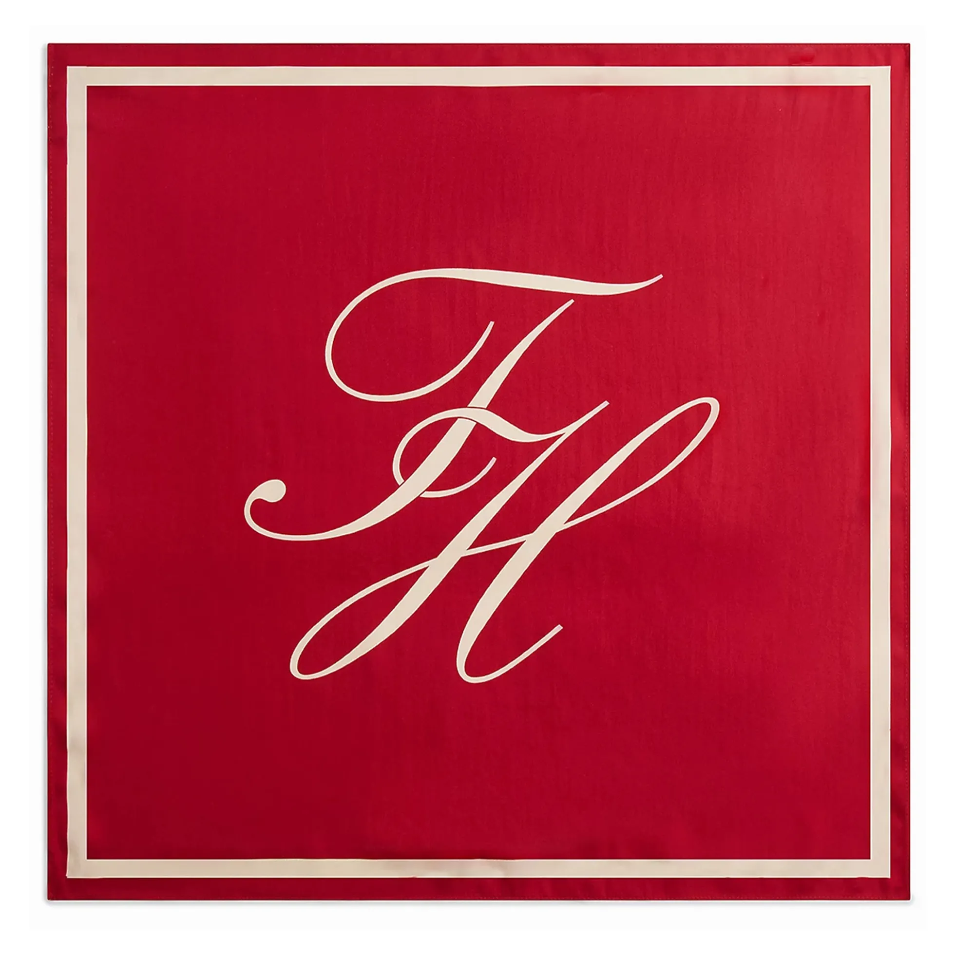 TOMMY HILFIGER Fulares AW0AW18223 0KP RED/CREAM