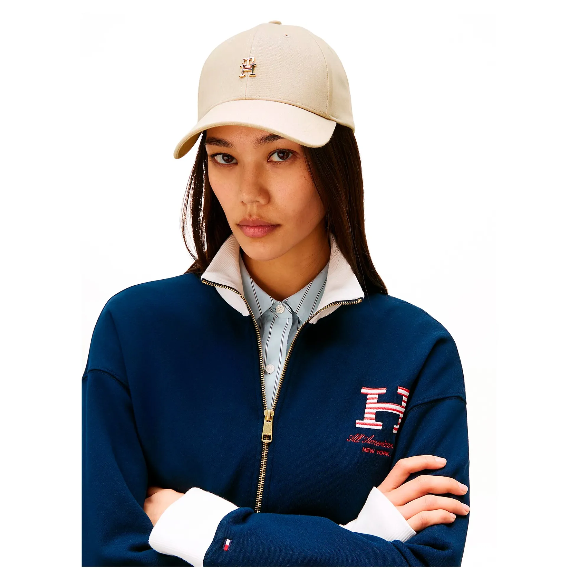 TOMMY HILFIGER Gorras y viseras AW0AW17631 ACI BEIGE