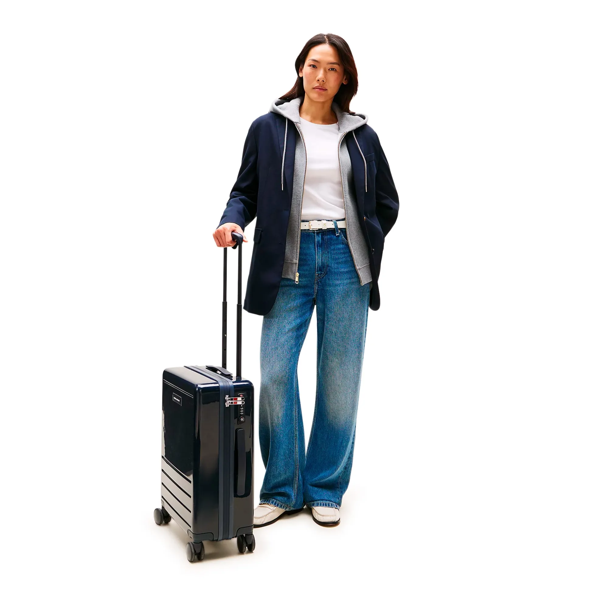 TOMMY HILFIGER Maletas y bolsos de viaje AW0AW17829 DW6 SPACE BLUE