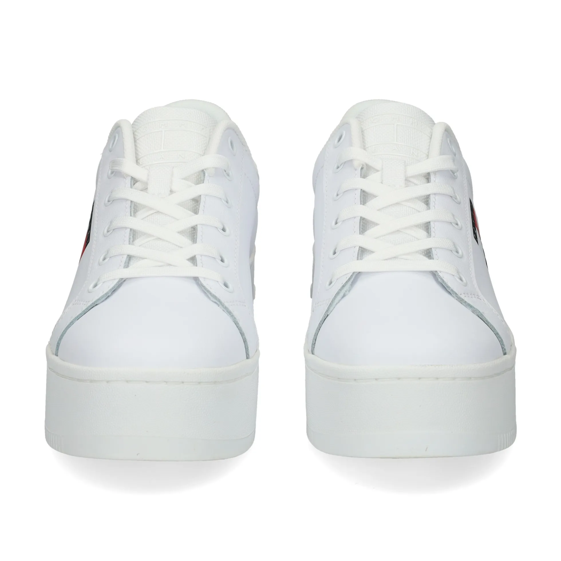 TOMMY HILFIGER Sandalias con plataforma de Mujer EN0EN02518 YBS WHITE