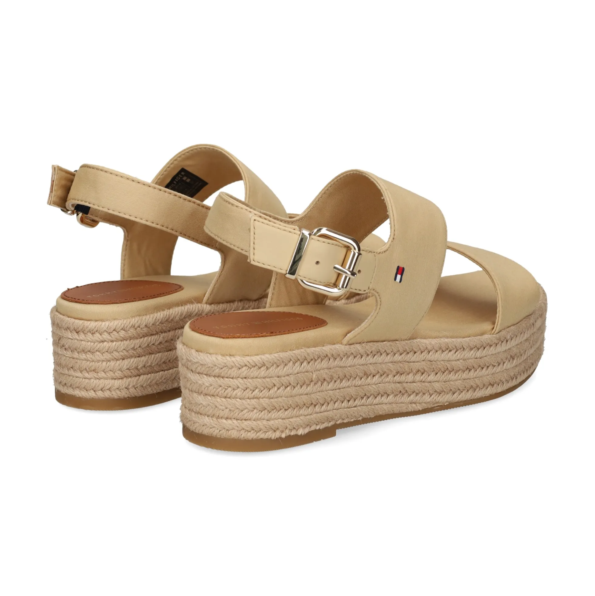 TOMMY HILFIGER Sandalias con plataforma de Mujer FW0FW07885 ACR HARVEST WHE