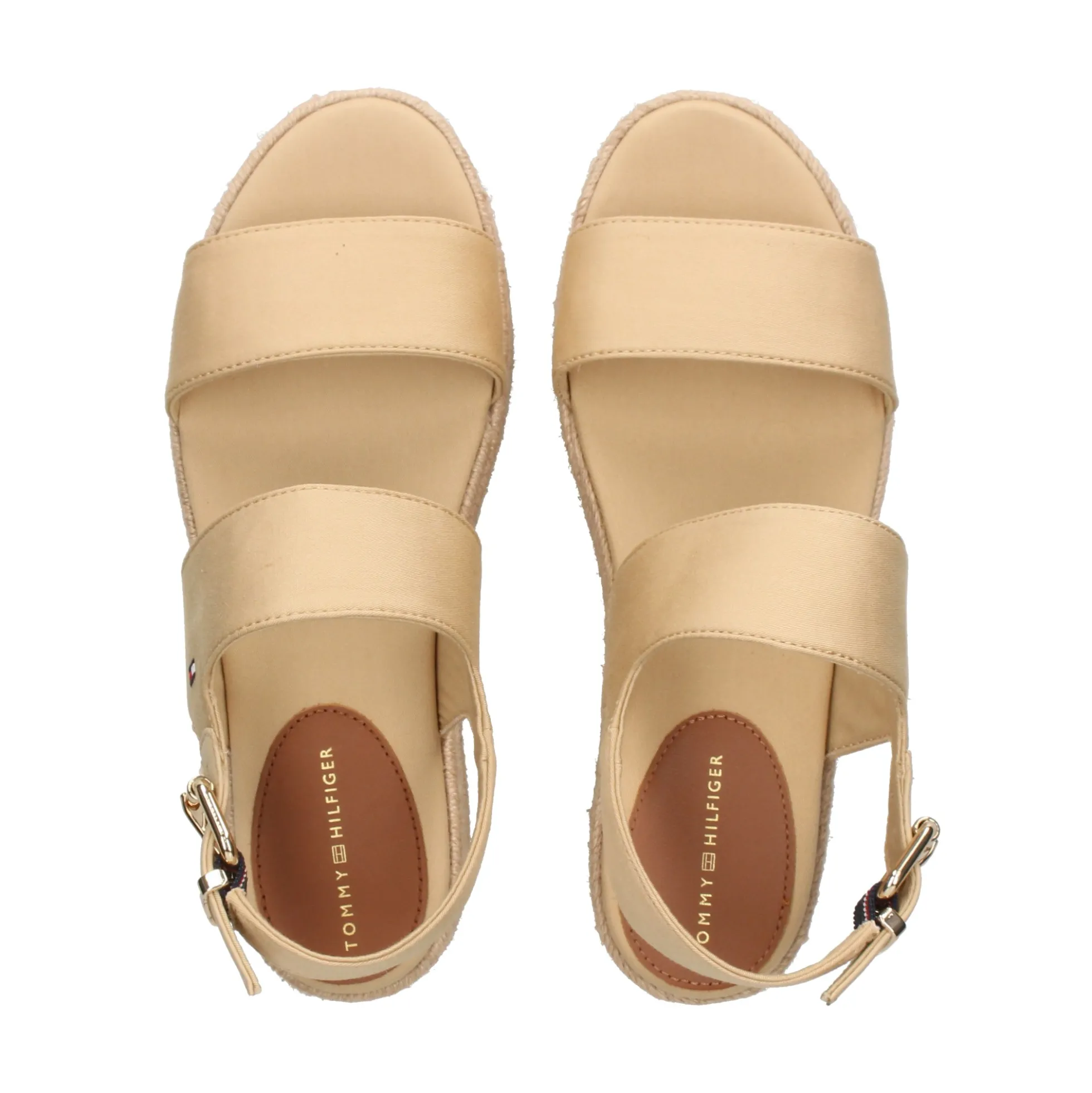 TOMMY HILFIGER Sandalias con plataforma de Mujer FW0FW07885 ACR HARVEST WHE
