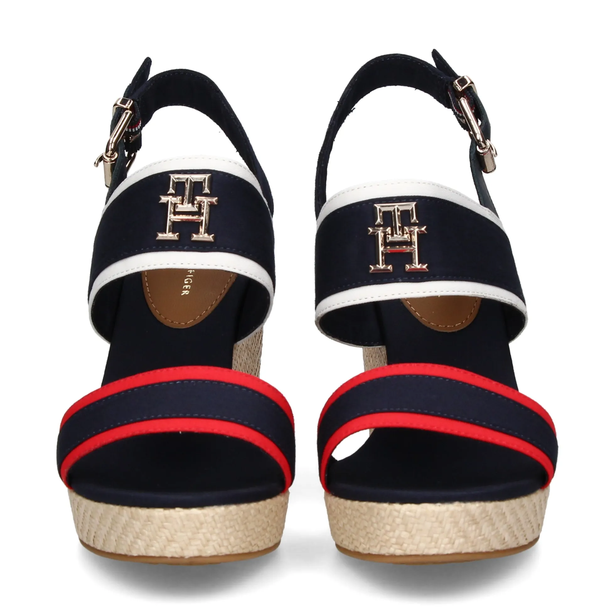 TOMMY HILFIGER Sandalias cuña de Mujer FW0FW07180 0GY RWB