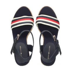 TOMMY HILFIGER Sandalias cuña de Mujer FW0FW07086 DW6 SPACE BLUE