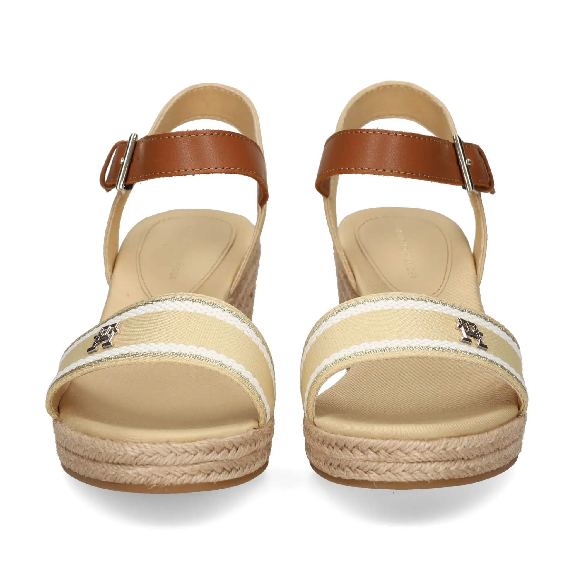 TOMMY HILFIGER Sandalias cuña de Mujer FW0FW08044 ACR HARVEST WHE