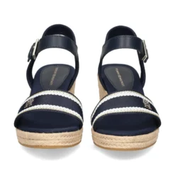 TOMMY HILFIGER Sandalias cuña de Mujer FW0FW08044 DW6 SPACE BLUE