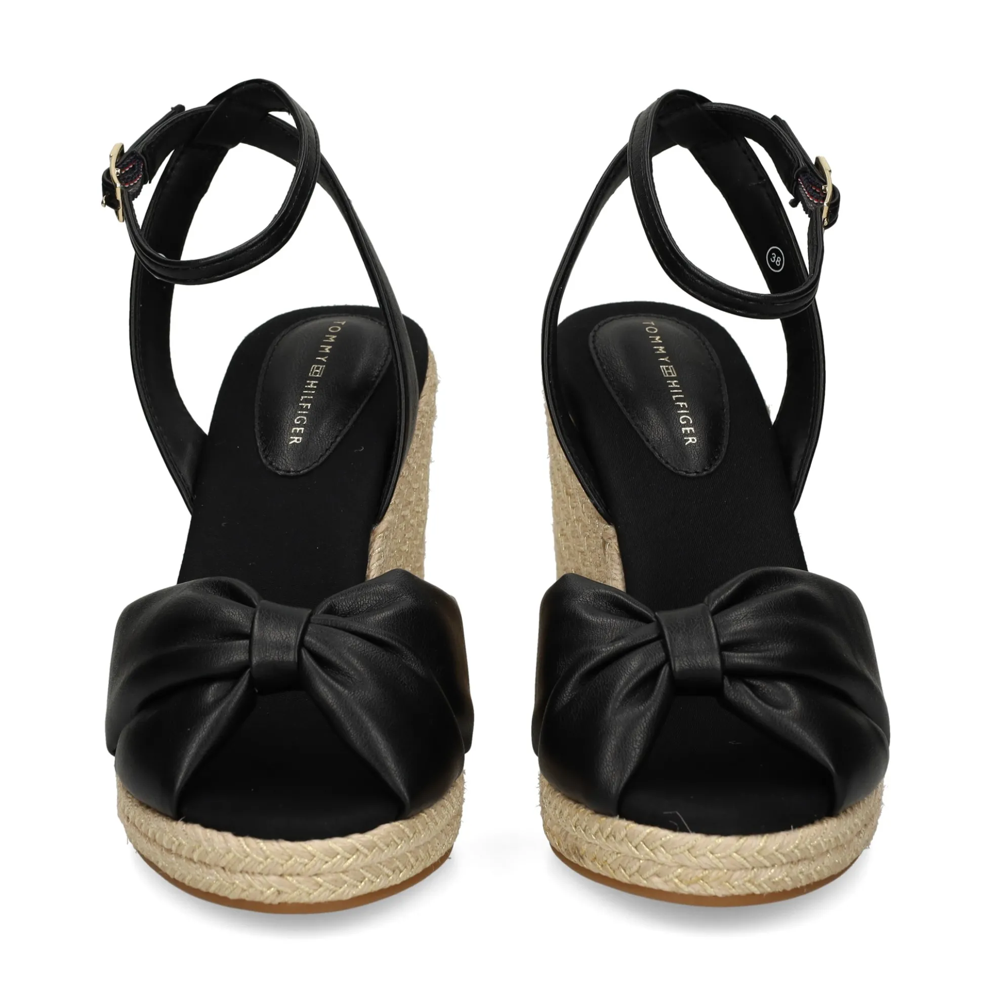 TOMMY HILFIGER Sandalias cuña de Mujer FW0FW09011 BDS BLACK