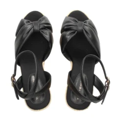 TOMMY HILFIGER Sandalias cuña de Mujer FW0FW09011 BDS BLACK