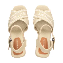 TOMMY HILFIGER Sandalias cuña de Mujer FW0FW08668 ACC HORSERADIS