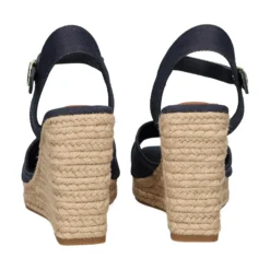 TOMMY HILFIGER Sandalias cuña de Mujer FW0FW08668 DW6 SPACE BLUE