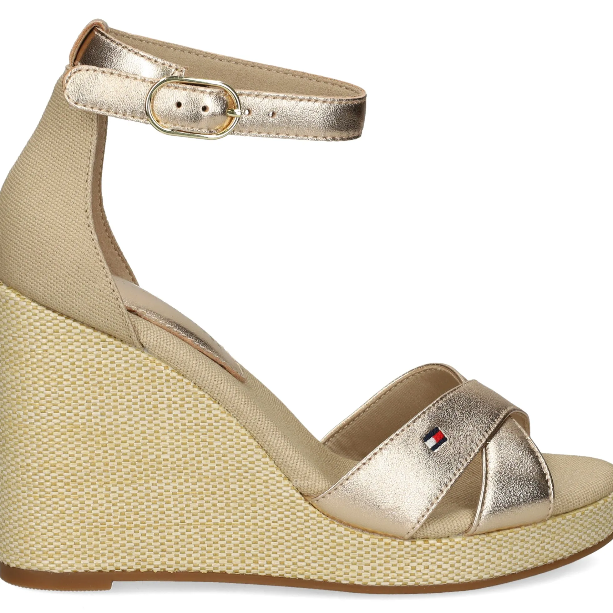 TOMMY HILFIGER Sandalias cuña de Mujer FW0FW08811 0HS GOLD